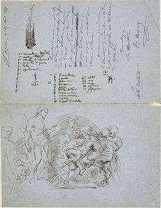 La predicación de San Juan Bautista de Jean Baptiste Carpeaux