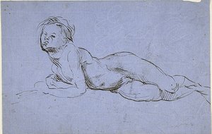 Joven reclinado de Jean Baptiste Carpeaux