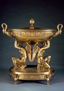 Sopera de plata dorada de Jean Baptiste Claude Odiot