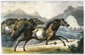 Carga de los indios Cuangurus