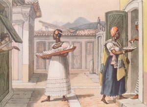 Vendedoras ambulantes en Río de Janeiro en 1827, de 