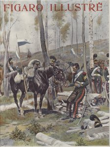 Un campamento de soldados de Jean Baptiste Edouard Detaille