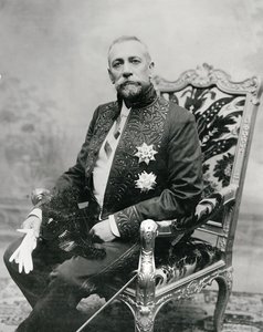 Honoré Charles Grimaldi, Príncipe Alberto de Mónaco de Jean Baptiste Edouard Detaille
