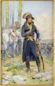 El general Bonaparte durante la campaña de Italia (1796-1797) de Jean Baptiste Edouard Detaille