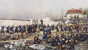 La defensa de Champigny de Jean Baptiste Edouard Detaille