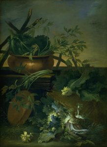 Naturaleza muerta. Verduras de Jean Baptiste Gaijot Dubuisson