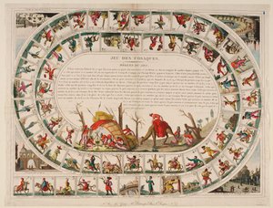Juego de cosacos, 1815 de Jean Baptiste Genty
