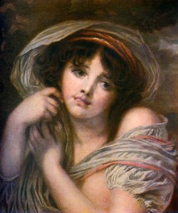 Una chica, finales del siglo XVIII, 1912 de Jean Baptiste Greuze