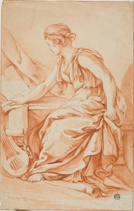 Eulerpe o Clio de Jean Baptiste Greuze