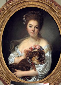 Retrato de Madame De Porcin de Jean Baptiste Greuze