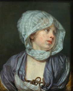 Retrato de la esposa del artista de Jean Baptiste Greuze