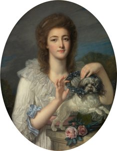 Princesa Varvara Nikolaevna Gagarina (1762-1802) de Jean Baptiste Greuze