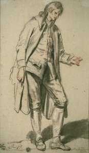 Estudio de un novio de Jean Baptiste Greuze