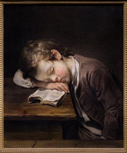 El pequeño perezoso de Jean Baptiste Greuze