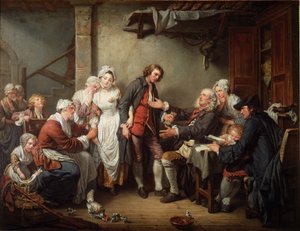 El acuerdo del pueblo de Jean Baptiste Greuze