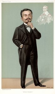 Affaires Etrangeres, Gabriel Hanotaux, estadista francés, 1896 de Jean Baptiste Guth