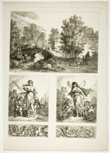 Placa 22 de 38 de Oeuvres de J. B. Huet de Jean Baptiste Huet