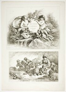 Placa siete de 38, de Oeuvres de J. B. Huet de Jean Baptiste Huet