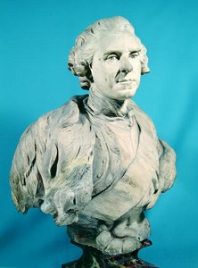 Busto de Maurice (1696-1750) Conde de Saxe