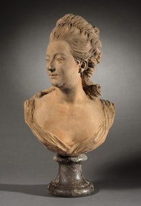 Retrato de Melle de Vandeul, posiblemente 1760 de Jean Baptiste II Lemoyne