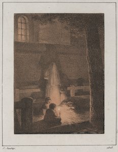 Niños con vela de Jean Baptiste Isabey