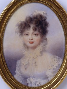 Gran Duquesa Catalina Pavlovna de Rusia 1788-1819, Reina de Wurtemberg de Jean Baptiste Isabey