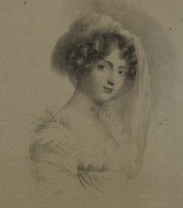 Mme. Horace Vernet de Jean Baptiste Isabey