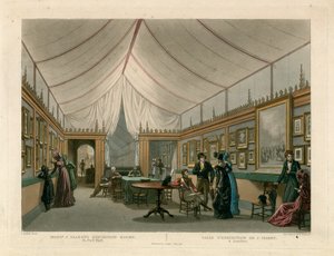 Sala de Exposiciones de Monsieur J Isabey de Jean Baptiste Isabey