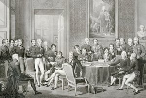 Participantes en el Congreso de Viena en 1814-1815 de Jean Baptiste Isabey