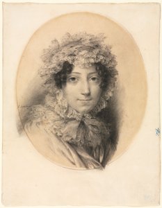 Retrato de una dama de Jean Baptiste Isabey