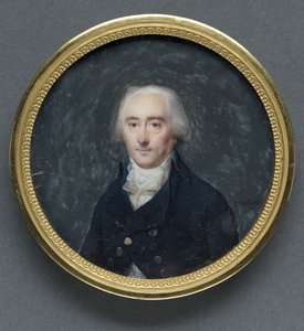 Retrato de un hombre, principios de la década de 1790 de Jean Baptiste Isabey