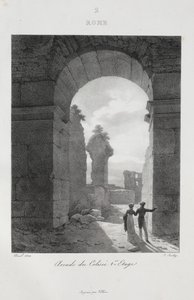 Viaje a Italia en 1822 de Jean Baptiste Isabey