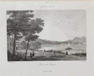 Viaje a Italia en 1822 de Jean Baptiste Isabey
