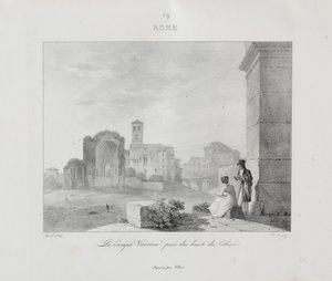 Viaje a Italia en 1822, 1833 de Jean Baptiste Isabey
