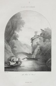 Viaje a Italia en 1822, 1833 de Jean Baptiste Isabey