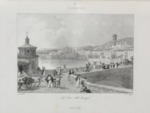 Viaje a Italia en 1822, 1833 de Jean Baptiste Isabey