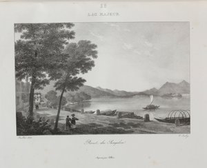Viaje a Italia en 1822, 1833 de Jean Baptiste Isabey