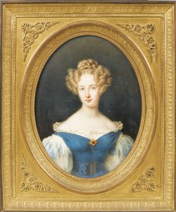 Princesa Luisa de Orleans 1812-1850, luego Reina consorte de los Belgas, 1830 de Jean Baptiste Joseph Duchesne