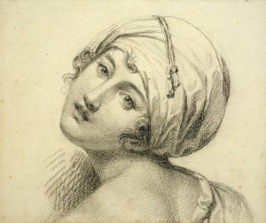 Retrato de Emma (c.1765-1815) Lady Hamilton de Jean Baptiste Joseph Wicar