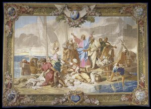 La pesca milagrosa de Jean Baptiste Jouvenet