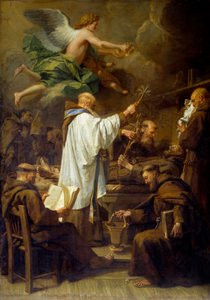 La muerte de San Francisco de Asís de Jean Baptiste Jouvenet