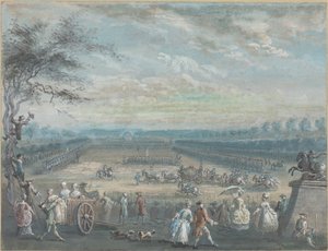 Una Revista en los Campos de Marte de Jean Baptiste Le Paon
