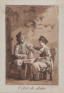 El arte de agradar, 1771 de Jean Baptiste Le Prince