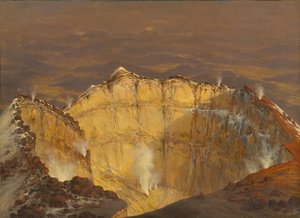 Cráter del Popocatépetl, 1833