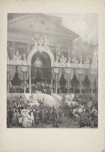 Investidura de Leopoldo I como rey de los belgas, 1831