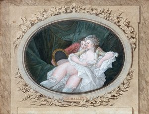 Escena de tocador de Jean Baptiste Mallet