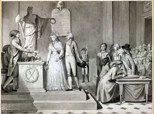 El matrimonio republicano de Jean Baptiste Mallet