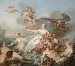 El rapto de Europa de Jean Baptiste Marie Pierre