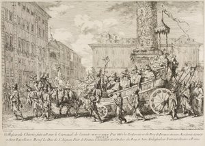 La mascarada china, 1735 de Jean Baptiste Marie Pierre
