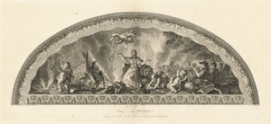 España, Centro del Salón de la Paz en la Galería [pl. 47] de Jean Baptiste Masse